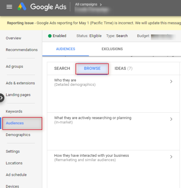 How Does Google Ads Provide Control?